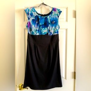 Dress Barn dress . Size 10. Straight skirt, slightly bloused top